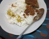 Foto langkah ke 5 dari resep Ayam Goreng Lengkuas + Nasi Daun Jeruk.