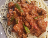 Foto del paso 2 de la receta: Pasta con espárragos y carne