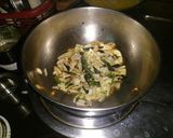 A picture of step 7 of Masala dosa.