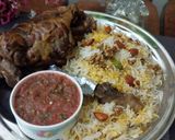 A picture of step 14 of Mutton Mandi.