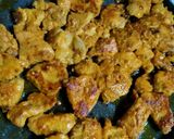 A picture of step 4 of Butter chicken.