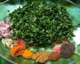 পালং পরোটা রেসিপির ধাপ 1 ছবি