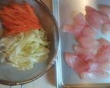 A picture of step 1 of Stargazer (Monkfish) and Vegetable Soup.