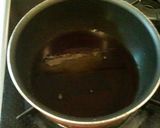 A picture of step 2 of Stewed Taro Nimono.
