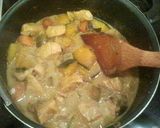 A picture of step 5 of Coconut Milk Curry.