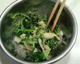 A picture of step 4 of Nappa Cabbage and Mustard Green Ohitashi.