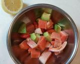 A picture of step 2 of Salmon Avocado Salad.