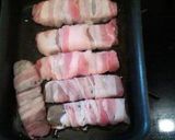 A picture of step 4 of Pork and Konnyaku Rolls .