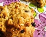 A picture of step 5 of White Chocolate and Fruit Granola Biscuits.