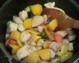 A picture of step 3 of Coconut Milk Curry.