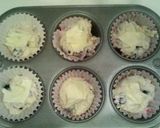 A picture of step 4 of Blueberry, Cheese and Okara Muffins.