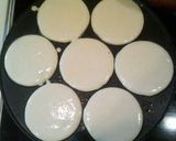A picture of step 3 of Maple Syrup and Okara Pancake.