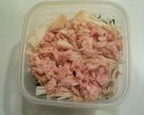 A picture of step 4 of Super Quick Mustard Green and Tuna Aemono Salad.