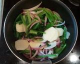 A picture of step 2 of Creamy Spinach Soup.