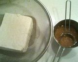 A picture of step 2 of Negi Miso Don (Minced Meat and Miso Rice Bowl).