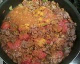 A picture of step 3 of Keema Vegetable Curry.