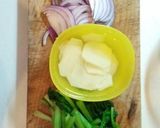 A picture of step 1 of Creamy Spinach Soup.