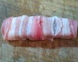 A picture of step 3 of Pork and Konnyaku Rolls .