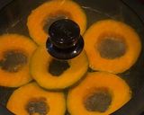 A picture of step 1 of Steamed Winter Squash with Butter.