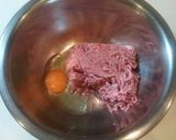 A picture of step 2 of Meat Loaf with Tofu and Veggies.