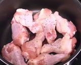A picture of step 1 of Sweet Chicken Wings.