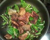 A picture of step 4 of Mackerel and Swiss Chard Stir-fry with Balsamic Vinegar.