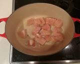 A picture of step 1 of Chicken and Pumpkin Amakarani.