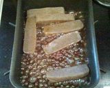 A picture of step 2 of Pork and Konnyaku Rolls .
