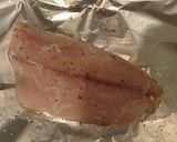 A picture of step 2 of Foil Grilled Yellowtail.