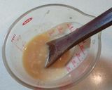 A picture of step 2 of Daikon Radish and Wakame Stem Salad with Sweet Miso.