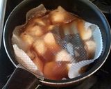 A picture of step 4 of Stewed Taro Nimono.