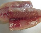 A picture of step 1 of Sea Bass Meunière.