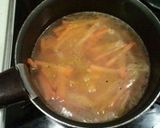 A picture of step 3 of Yacon Carrot Soup.