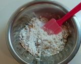 A picture of step 1 of White Chocolate and Fruit Granola Biscuits.