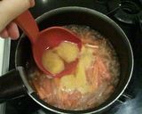 A picture of step 4 of Yacon Carrot Soup.