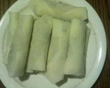 A picture of step 4 of Spring Rolls.