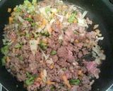 A picture of step 2 of Keema Vegetable Curry.
