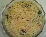 A picture of step 4 of Salmon and Vegetable Quiche.
