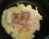 A picture of step 3 of Fried Rice with Egg and Spring Onions.