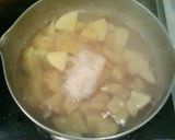 A picture of step 1 of Potato and Tuna Balsamic Vinegar Stir-fry.