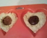 A picture of step 4 of Caramel Muffins.