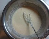 A picture of step 2 of Maple Syrup and Okara Pancake.