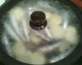 A picture of step 4 of Pan-fried Potatoes and Sardines with Garlic and Cheese .