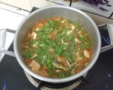 Hình bước làm 6 của món Canh kimchi đậu hũ siêu cay