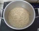 Hình bước làm 1 của món Mì Ý sốt cà chua