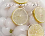 Foto langkah ke 5 dari resep Asinan Rambutan Simple.