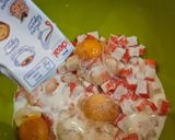 Foto del paso 2 de la receta: Pudin de atún, pimientos y palitos de cangrejo