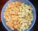 Foto langkah ke 1 dari resep Bubur Ubi Kuah Santan.