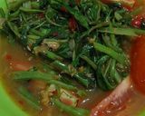Foto langkah ke 6 dari resep Tumis kangkung terasi.