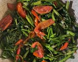 Foto langkah ke 5 dari resep Tumis kangkung pedas pake terasi.